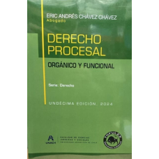 Derecho procesal orgánico y funcional, undécima edición